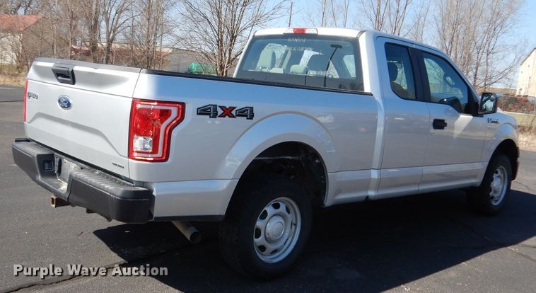 image for item DJ2977 2016 Ford F150  SuperCab pickup truck