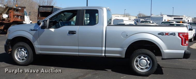 image for item DJ2977 2016 Ford F150  SuperCab pickup truck