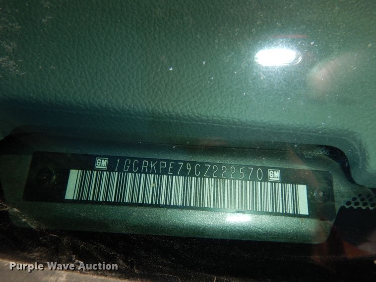 image for item DJ2978 2012 Chevrolet Silverado 1500  Ext. Cab pickup truck