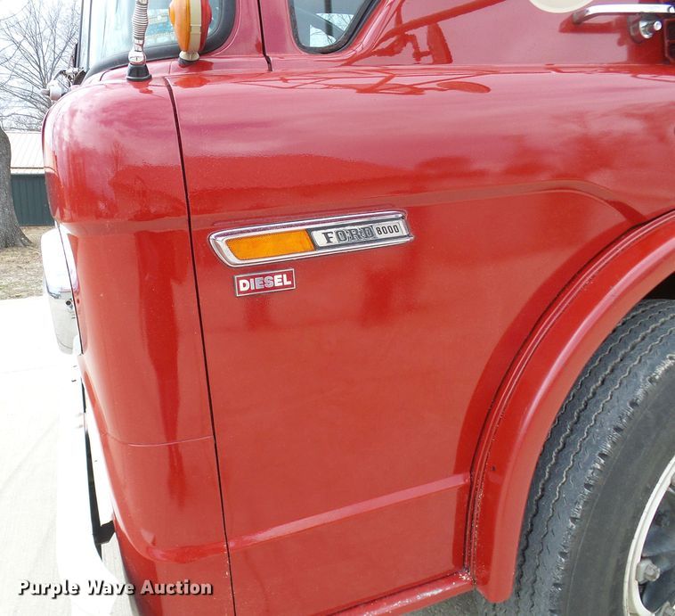 image for item DL0901 1985 Ford 8000  fire truck