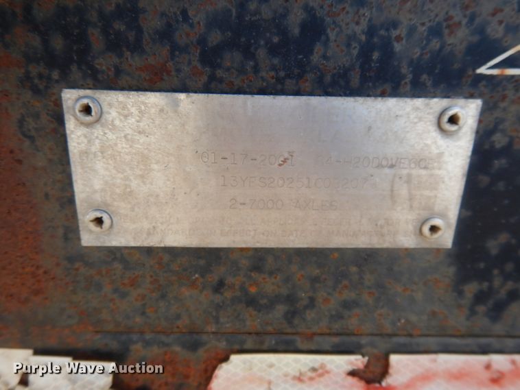 image for item DL2692 2001 Starlite equipment trailer