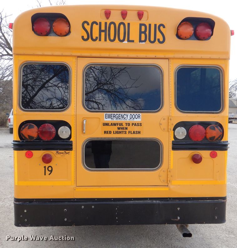 image for item DL4796 2004 Ford E450 Super Duty  school bus