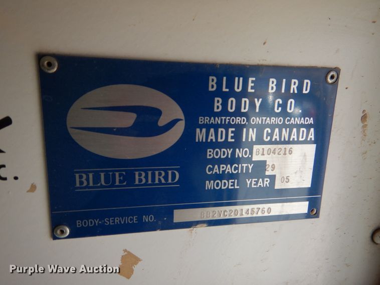 image for item DL4796 2004 Ford E450 Super Duty  school bus