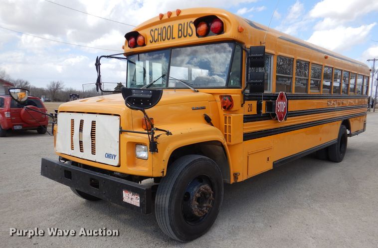 image for item DL4797 2000 Chevrolet Blue Bird  school bus