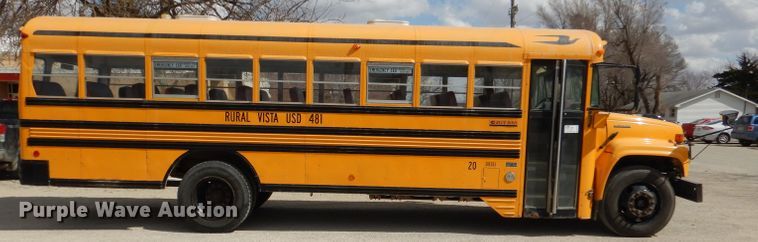 image for item DL4797 2000 Chevrolet Blue Bird  school bus