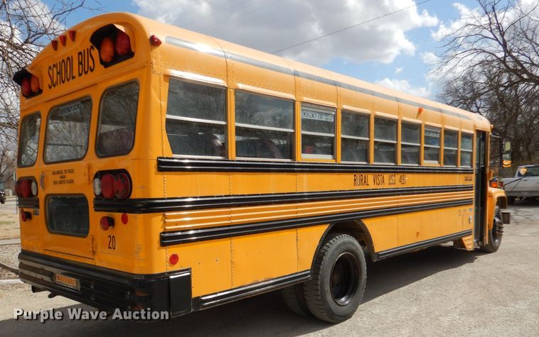 image for item DL4797 2000 Chevrolet Blue Bird  school bus