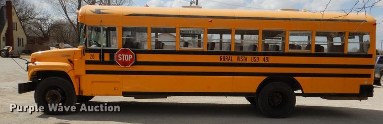 image for item DL4797 2000 Chevrolet Blue Bird  school bus