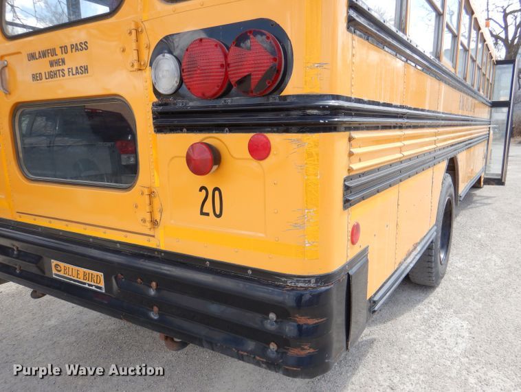image for item DL4797 2000 Chevrolet Blue Bird  school bus