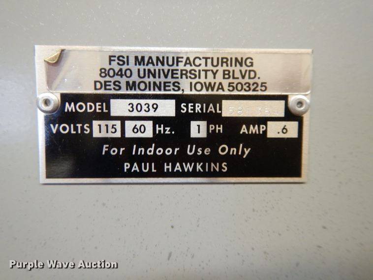 image for item GH9098 FSI 3039  vending machine