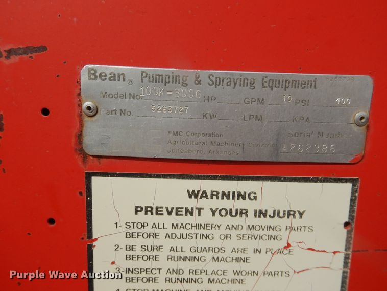 image for item HL9699 FMC 100K-300G orchard sprayer