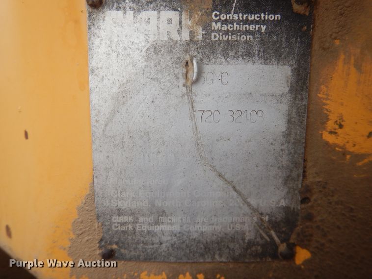 image for item HL9704 Clark 35GMC  wheel loader