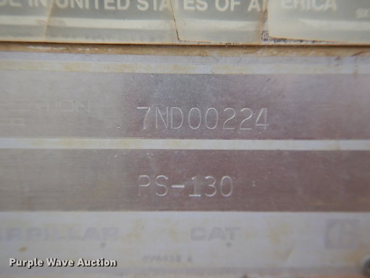 image for item HL9705 1990 Caterpillar PS-130  pneumatic roller