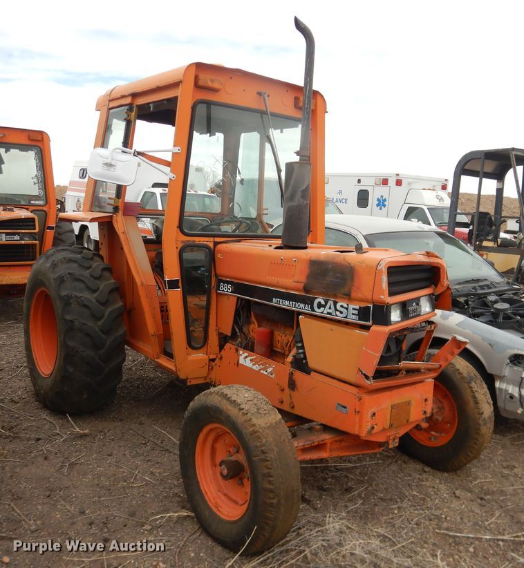image for item HL9709 1987 Case IH 885  tractor