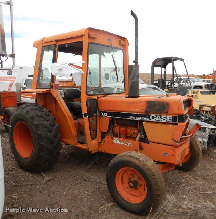 image for item HL9709 1987 Case IH 885  tractor