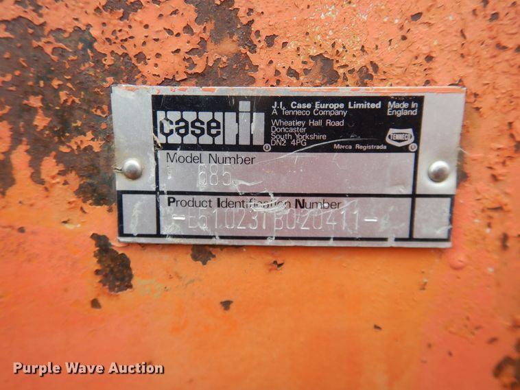 image for item HL9710 1987 Case IH 685  tractor