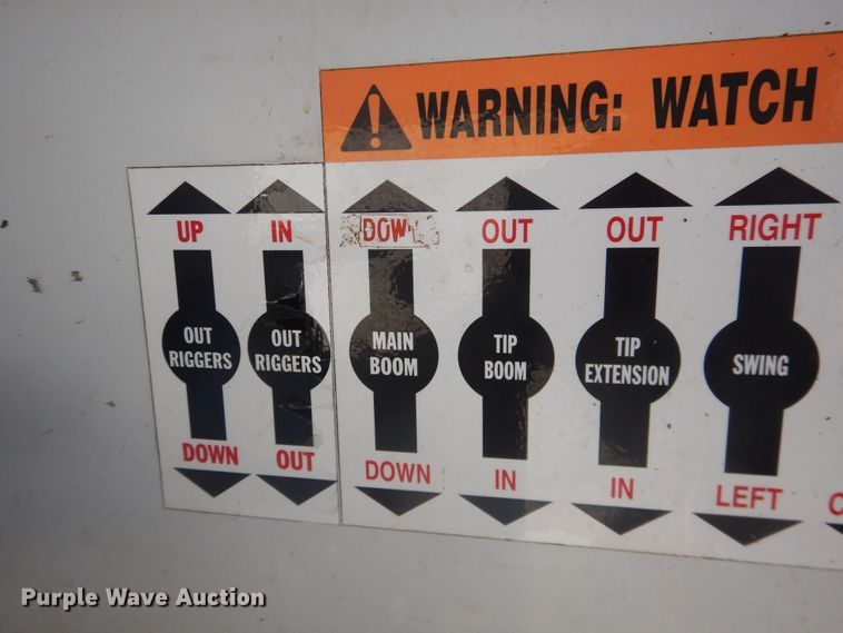 image for item HL9730 2003 International 7400  grapple loader truck