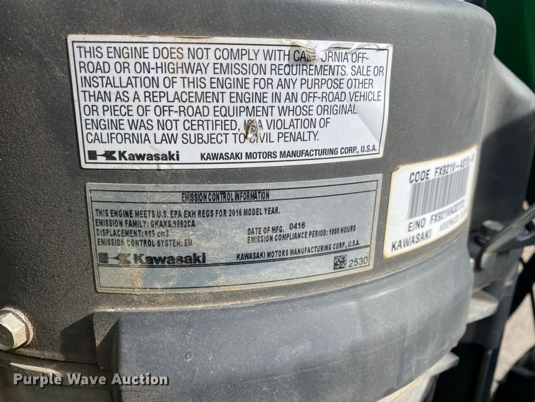 image for item HR9448 John Deere Z960M  ZTR lawn mower