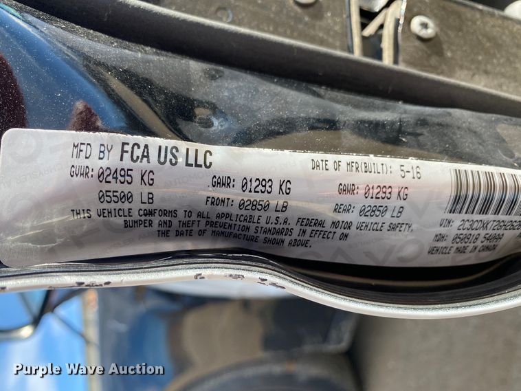 image for item HR9449 2016 Dodge Charger Police