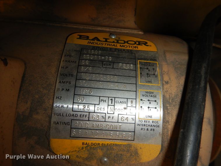 image for item HU9160 Kalamazoo 7AD metal bandsaw