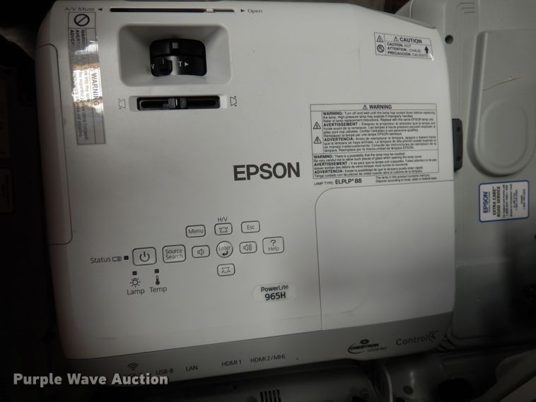 image for item HU9163 (11) Epson projectors