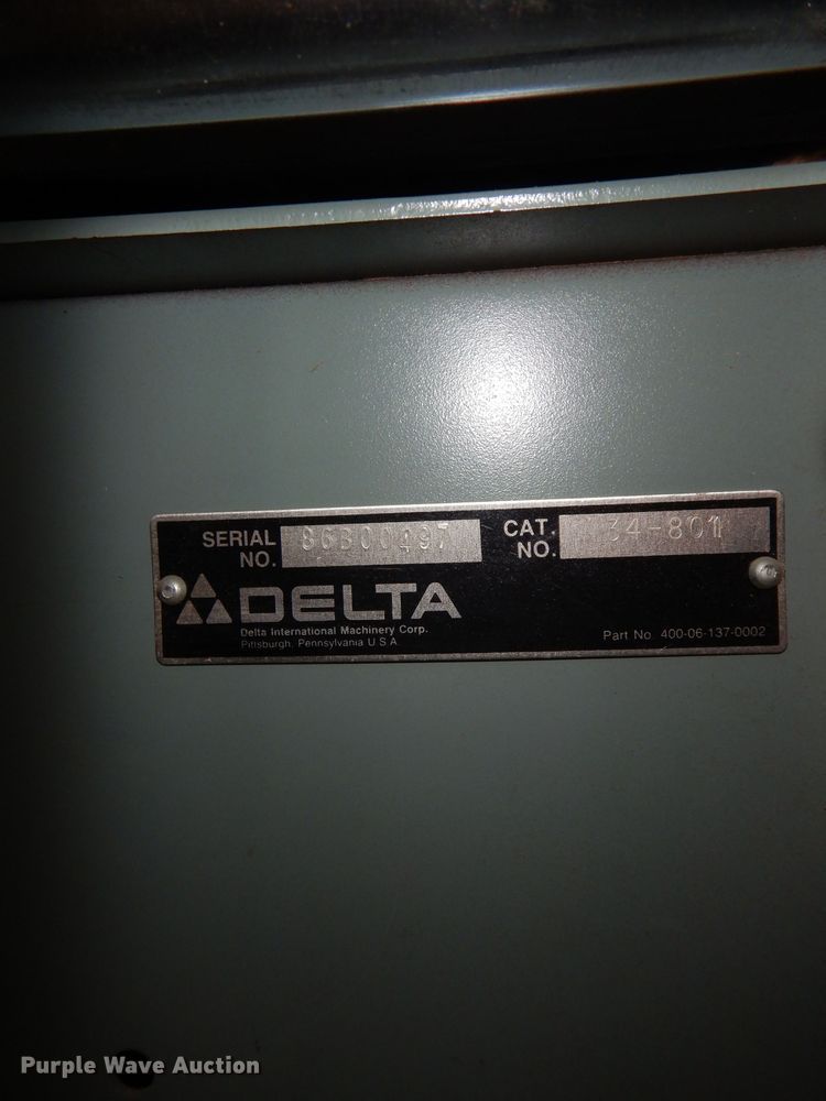 image for item HU9164 Delta unisaw