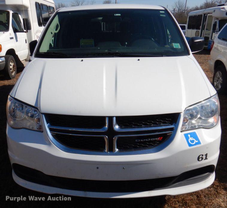 image for item HW9864 2015 Dodge Grand Caravan  handicap accessible van