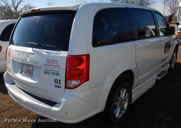 image for item HW9864 2015 Dodge Grand Caravan  handicap accessible van