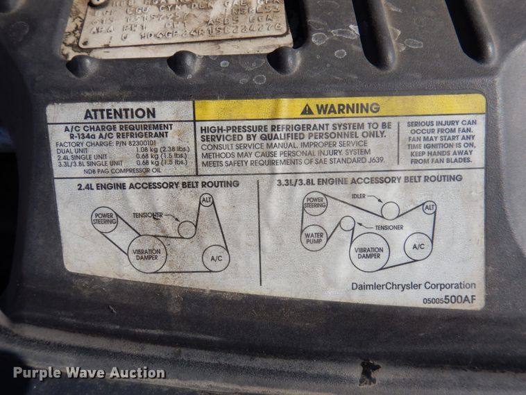 image for item HW9865 2005 Dodge Grand Caravan  van