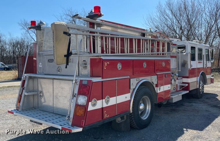 image for item HX9790 1990 Ottawa 08V  pumper fire truck