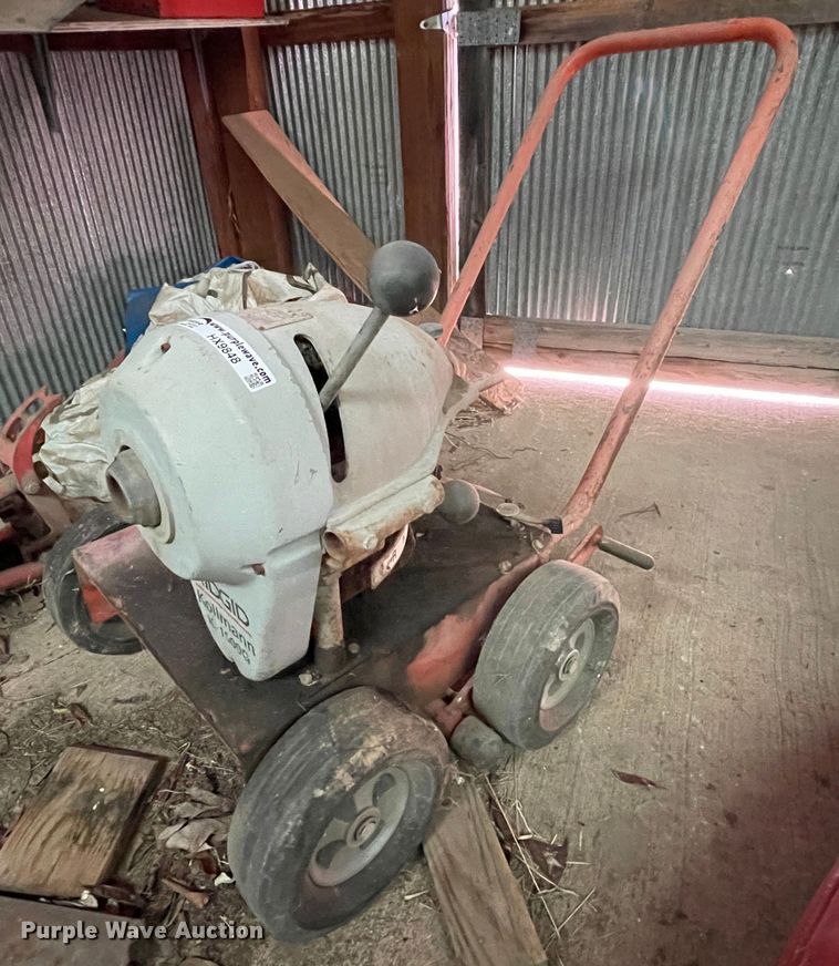 image for item HX9848 Ridgid Kollmann K-1500G sewer rodder