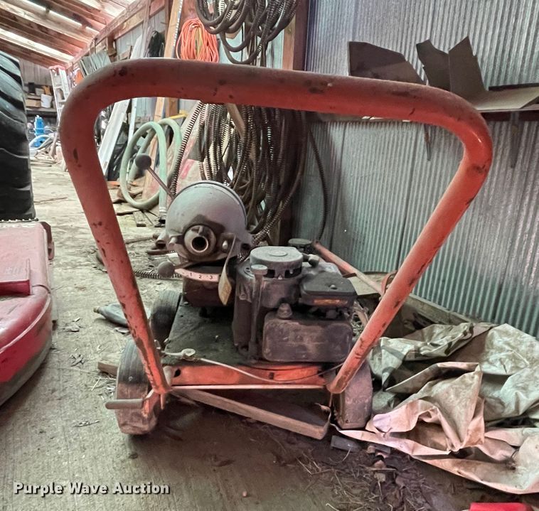 image for item HX9848 Ridgid Kollmann K-1500G sewer rodder