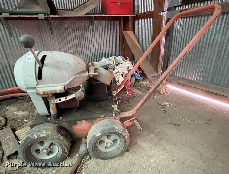 image for item HX9848 Ridgid Kollmann K-1500G sewer rodder