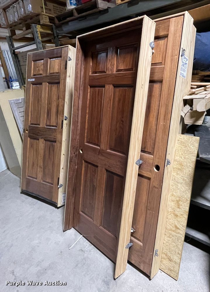 image for item HX9874 (8) wood doors