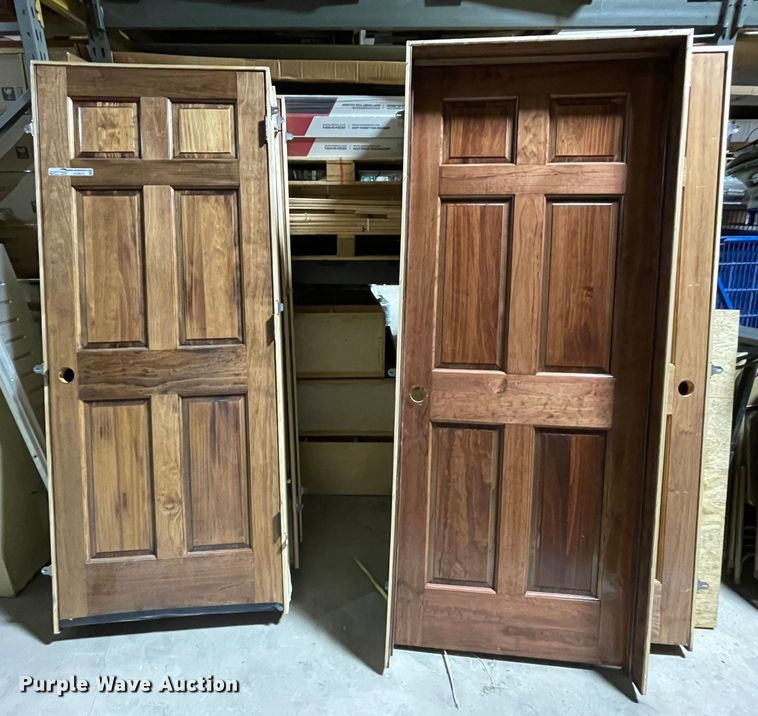 image for item HX9874 (8) wood doors
