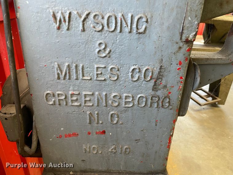 image for item HX9883 Wysong & Miles Co. No. 410 bead roller