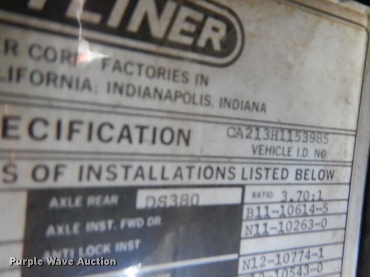 image for item IG9219 1979 Freightliner  semi truck