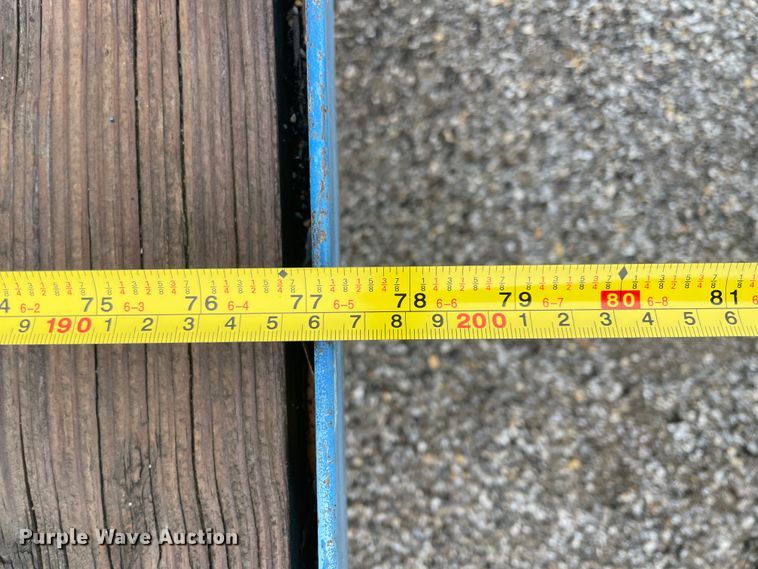 image for item II9271 Shop built tilt deck utility trailer