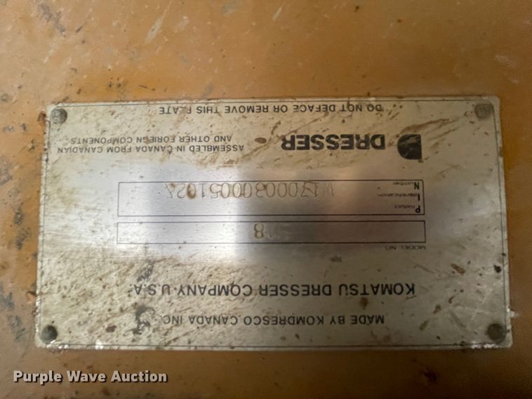 image for item II9281 1994 Dresser 518  wheel loader