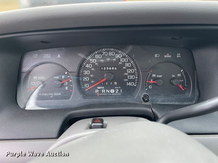 image for item II9298 2001 Ford Crown Victoria Police Interceptor