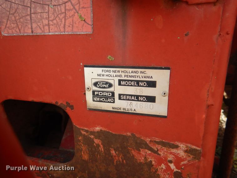 image for item DH5473 New Holland 38  forage harvester