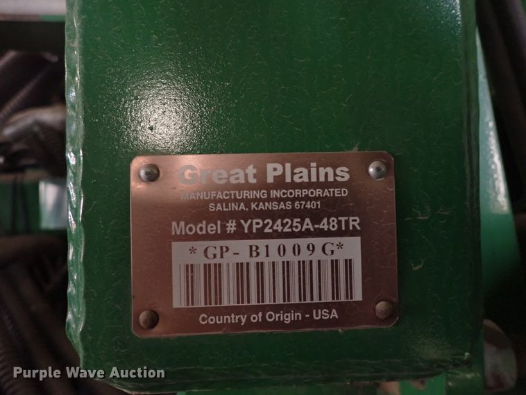 image for item DJ0231 Great Plains YP2425A-48TR  twin row planter