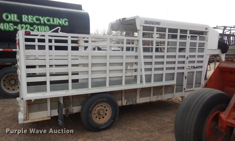 image for item DJ4979 2004 L-M livestock trailer