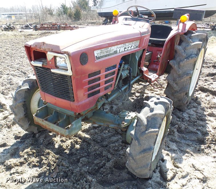 image for item DL0863 Yanmar YM3220D  MFWD tractor