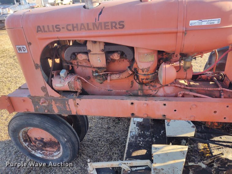 image for item FY9890 Allis Chalmers WD  tractor