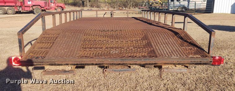 image for item FY9893 Shop built utility trailer