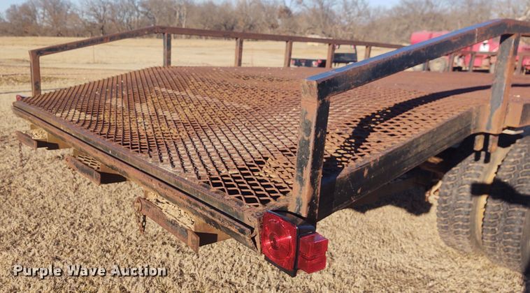 image for item FY9893 Shop built utility trailer