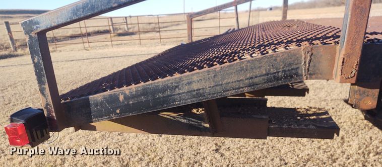 image for item FY9893 Shop built utility trailer