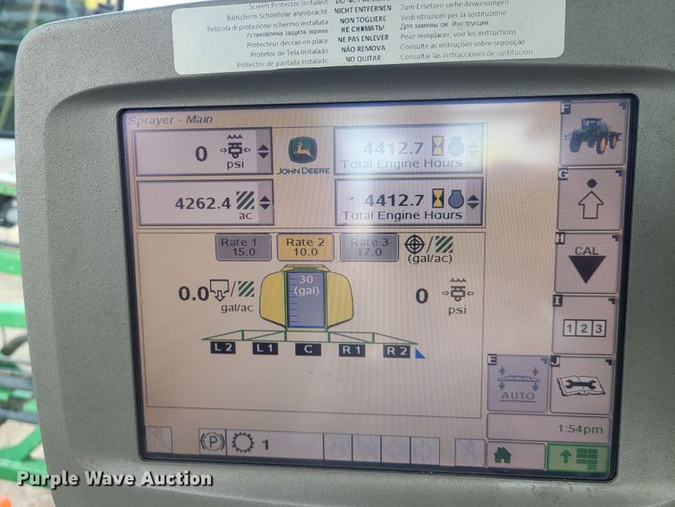 image for item GY9701 2011 John Deere 4630  sprayer