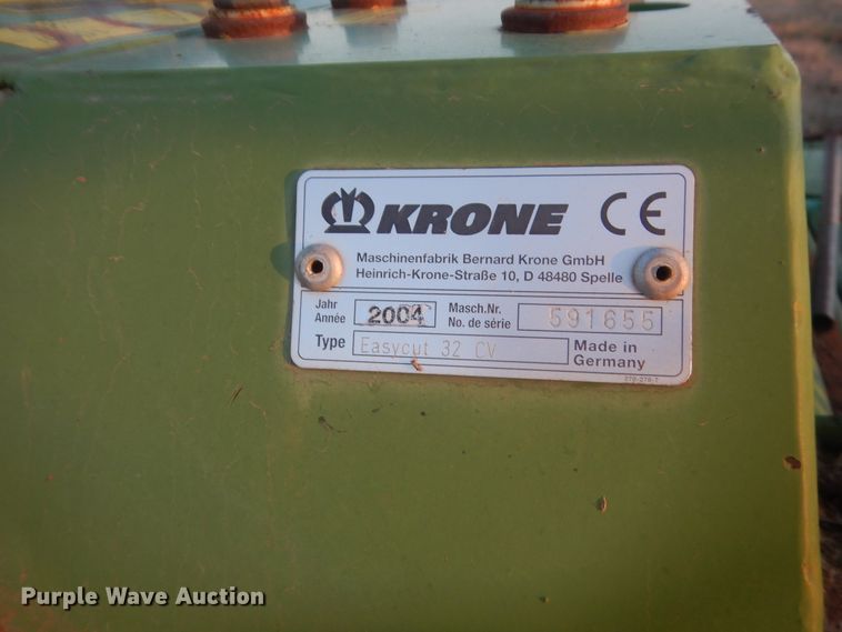 image for item HG9532 (2) 2004 Krone disc mowers