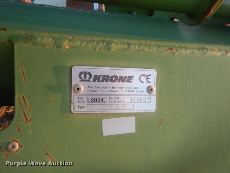 image for item HG9532 (2) 2004 Krone disc mowers